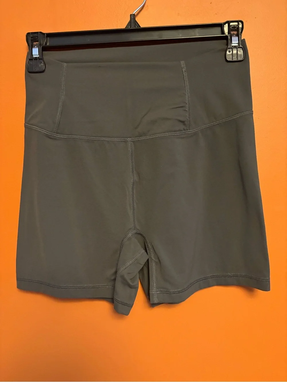 Free People High-Rise Black Women’s Workout Shorts
